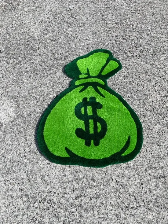 Handmade Tufted Rug - Picture 2 of 6